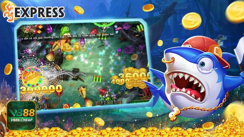 Bắn cá VB88 - Điều chỉnh hỏa lực theo từng mục tiêu